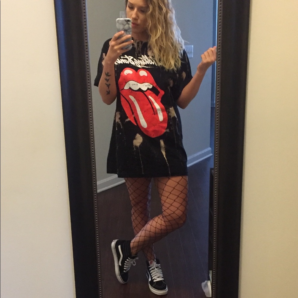 Graphic tee ROLLING STONES TIE DYE SHIRT DRESS S/M